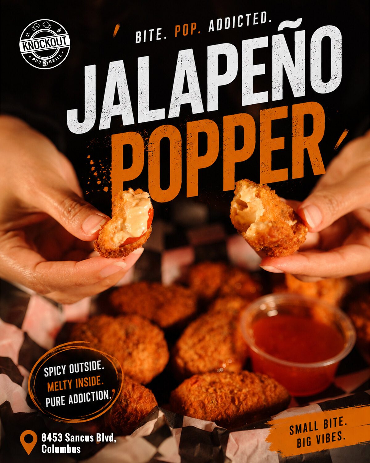 Knockout — jalapeño bites