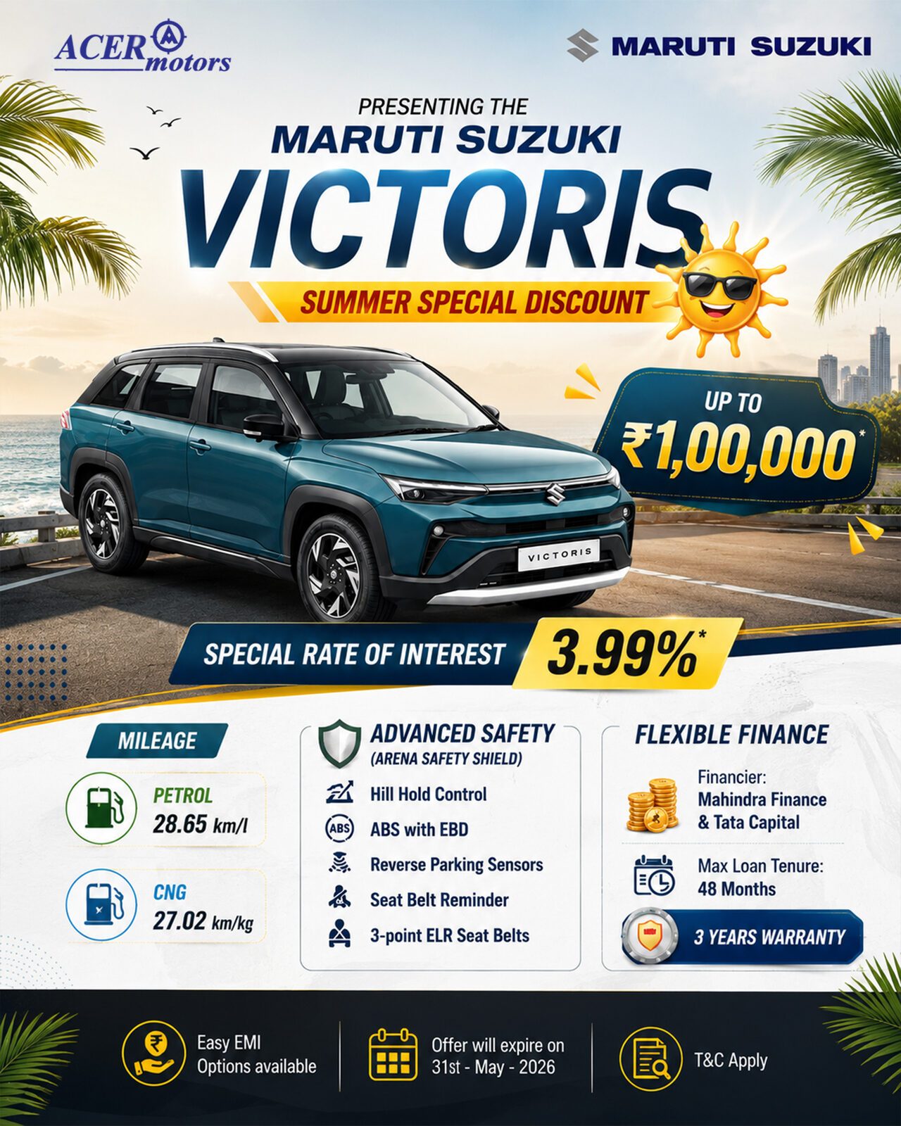 Acer Motors vehicle social creative