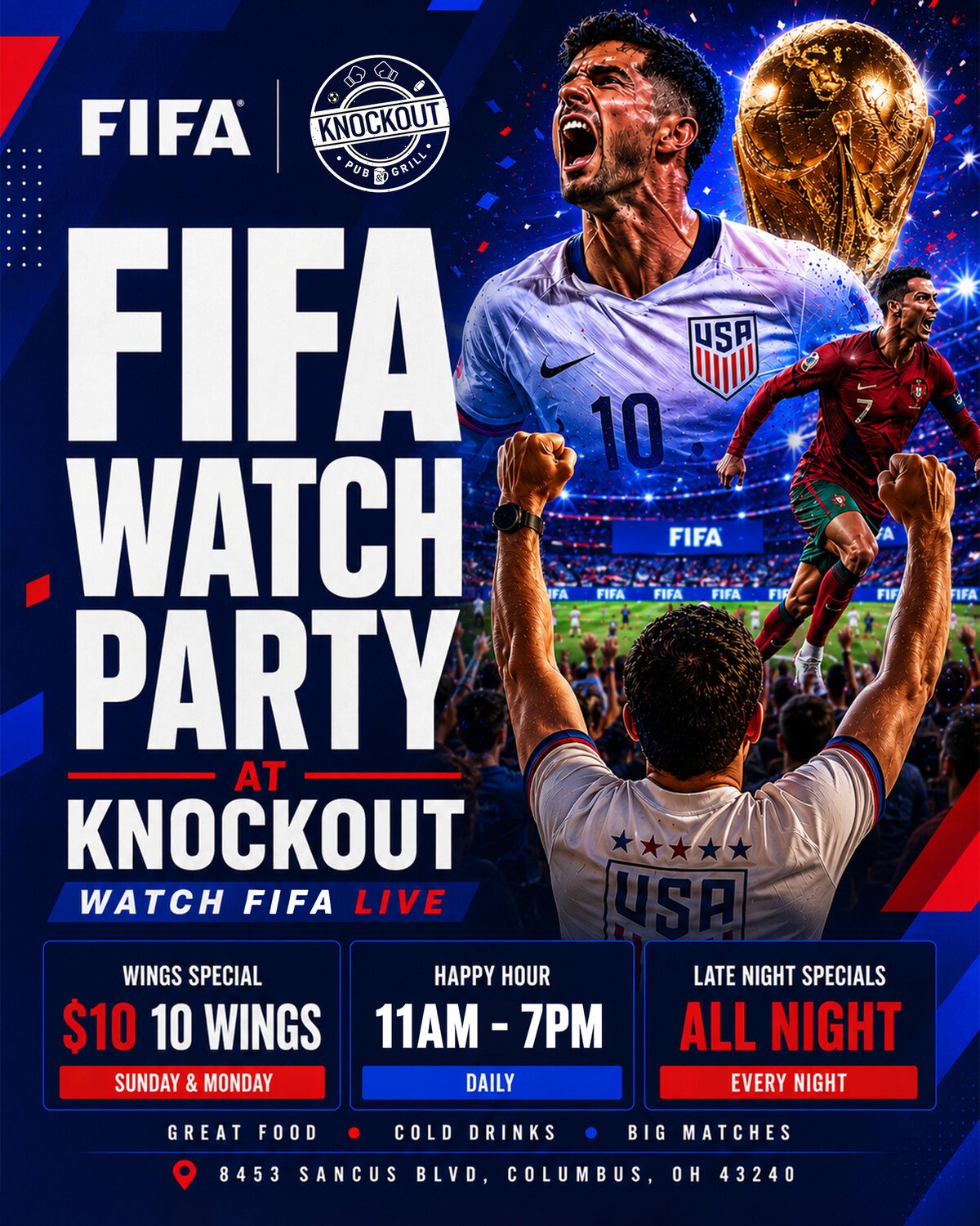 Knockout — FIFA watch party