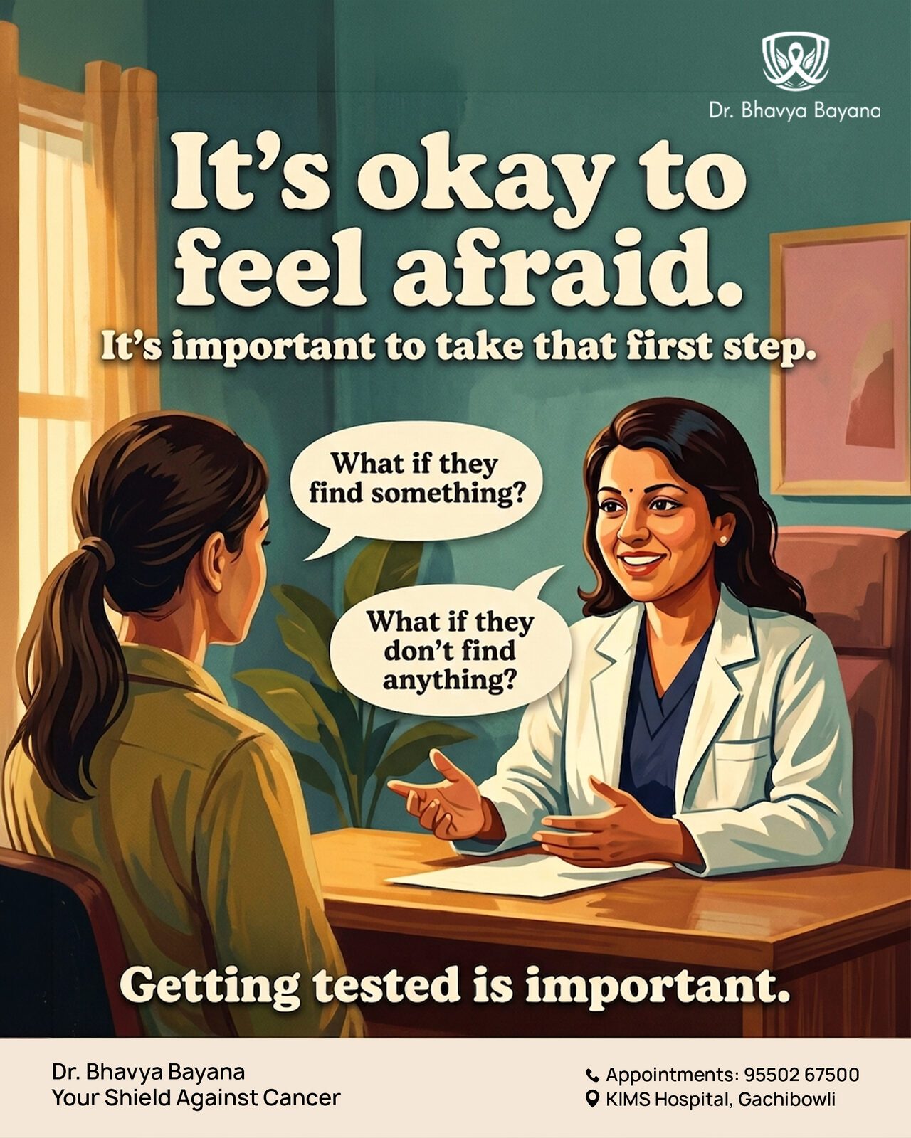 Dr. Bhavya patient awareness creative