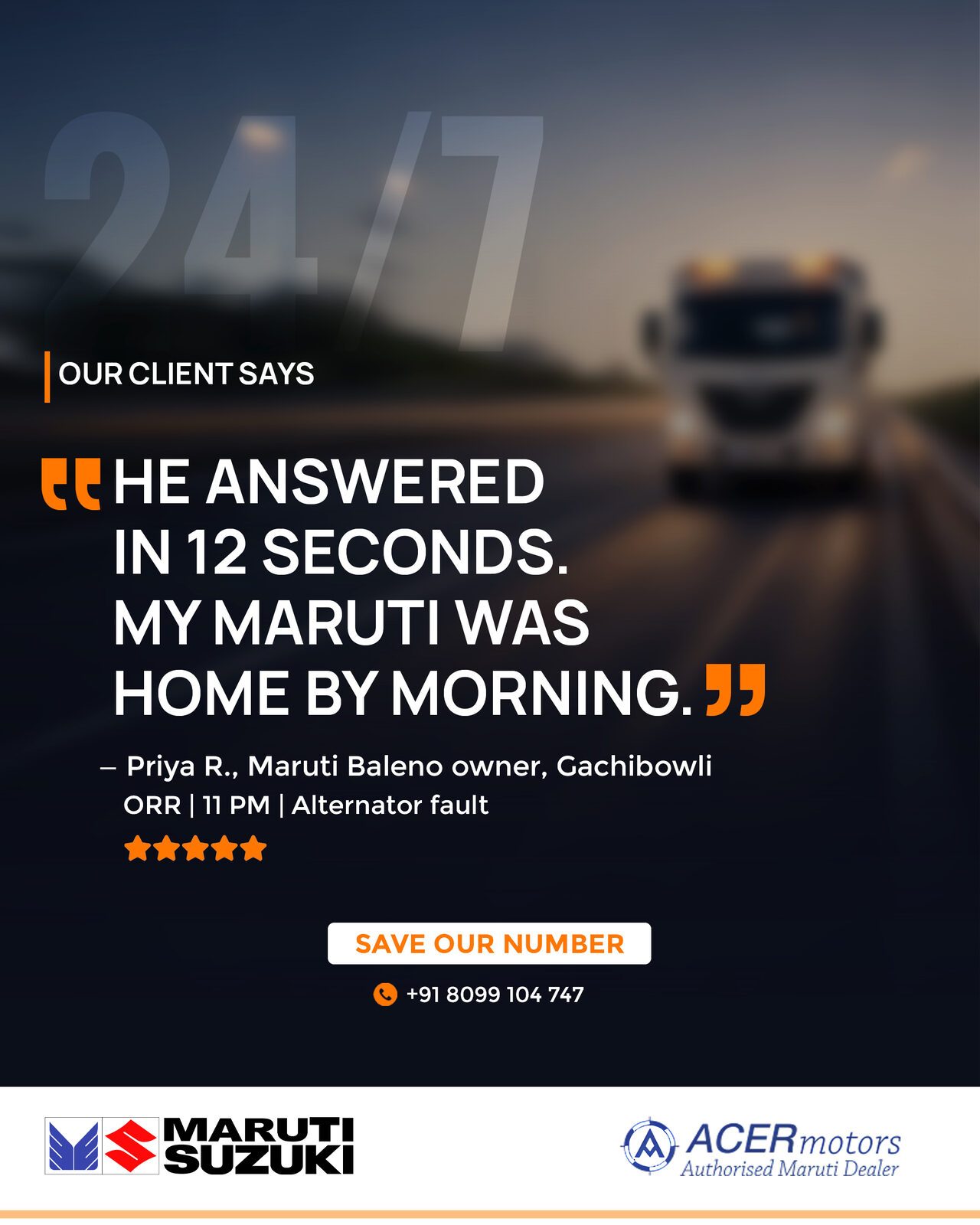 Acer Motors offer creative