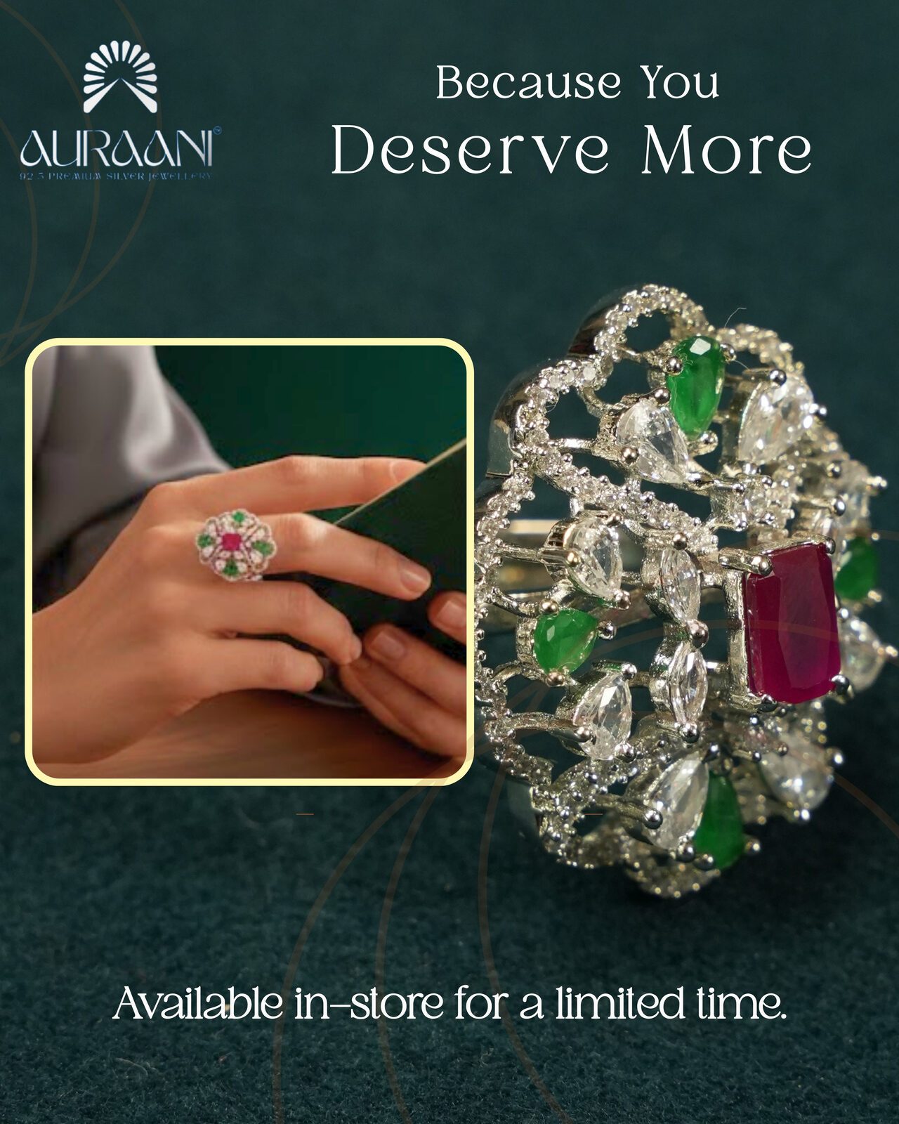 Auraani editorial composition