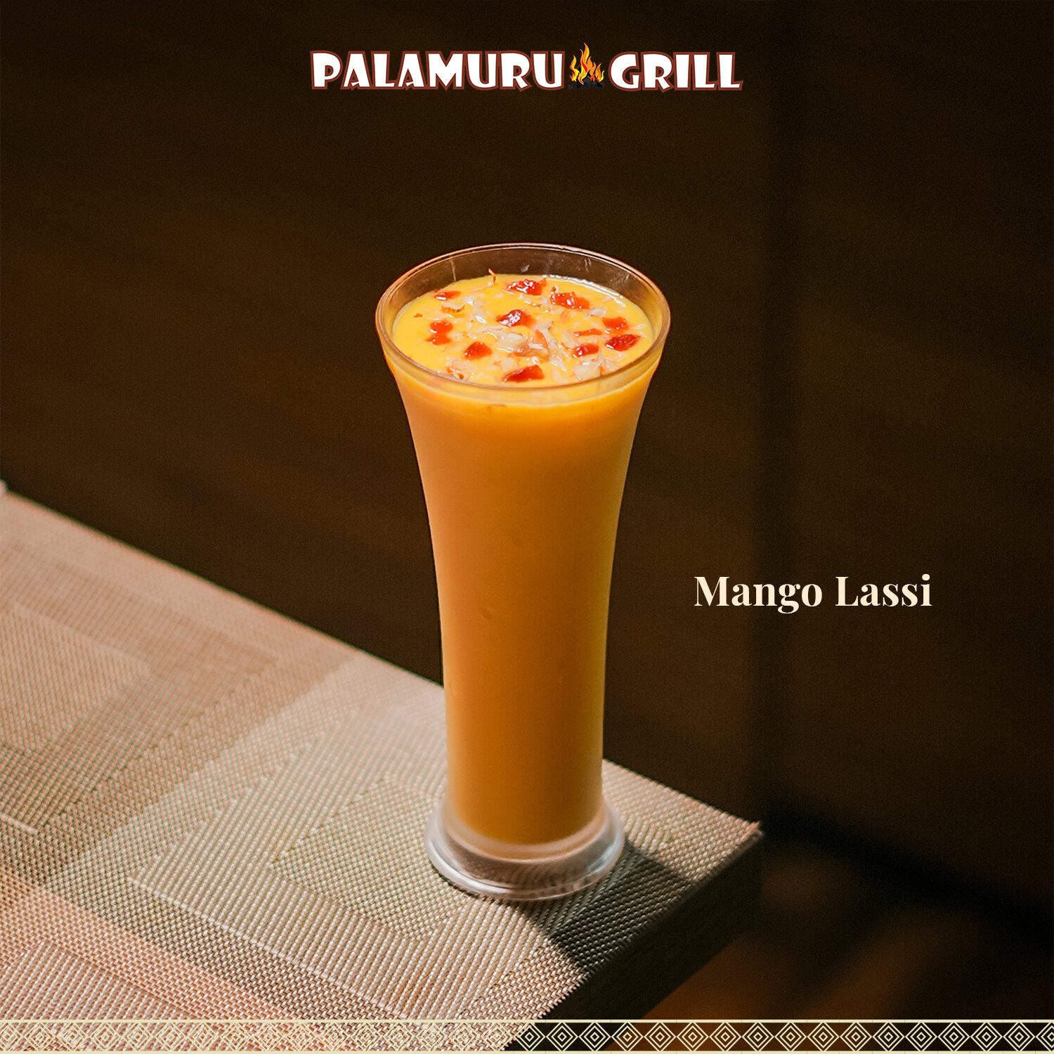Palamuru Grill — Mango Lassi