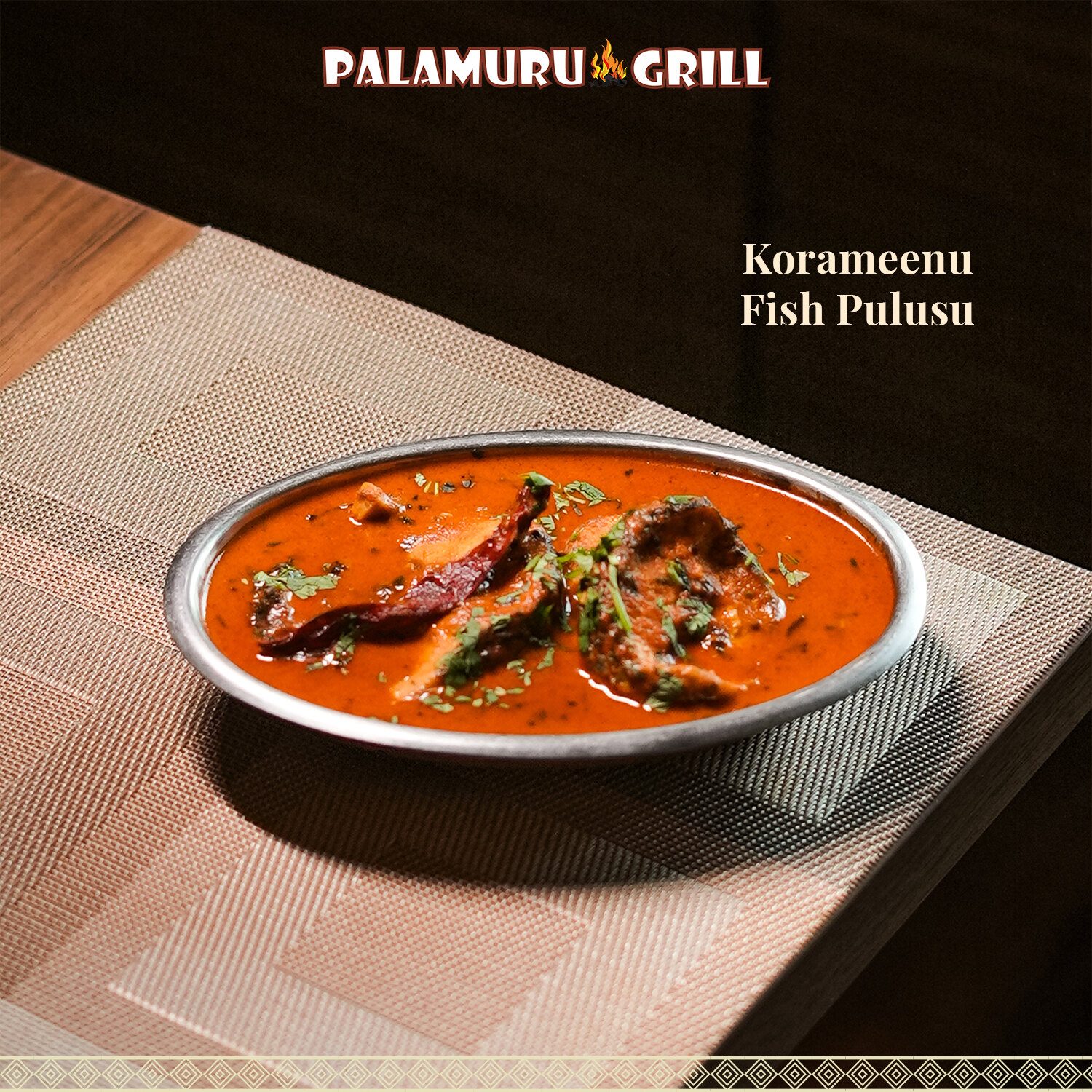 Palamuru Grill — Korameenu Fish Pulusu