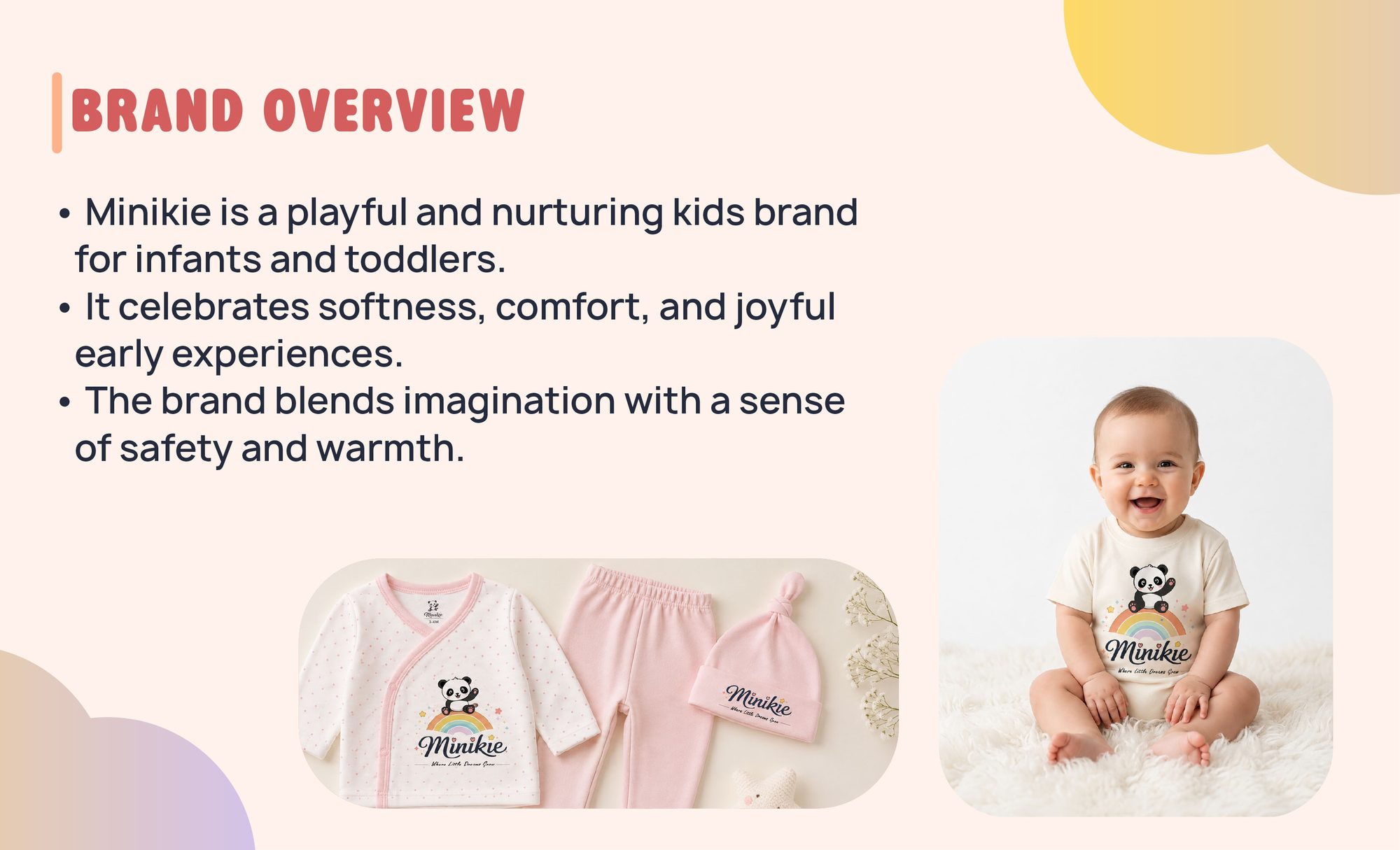 Minikie apparel and baby